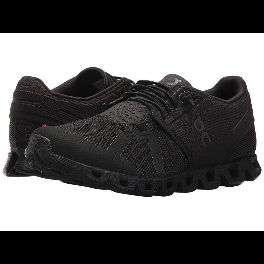 On cloud monochrome shoes